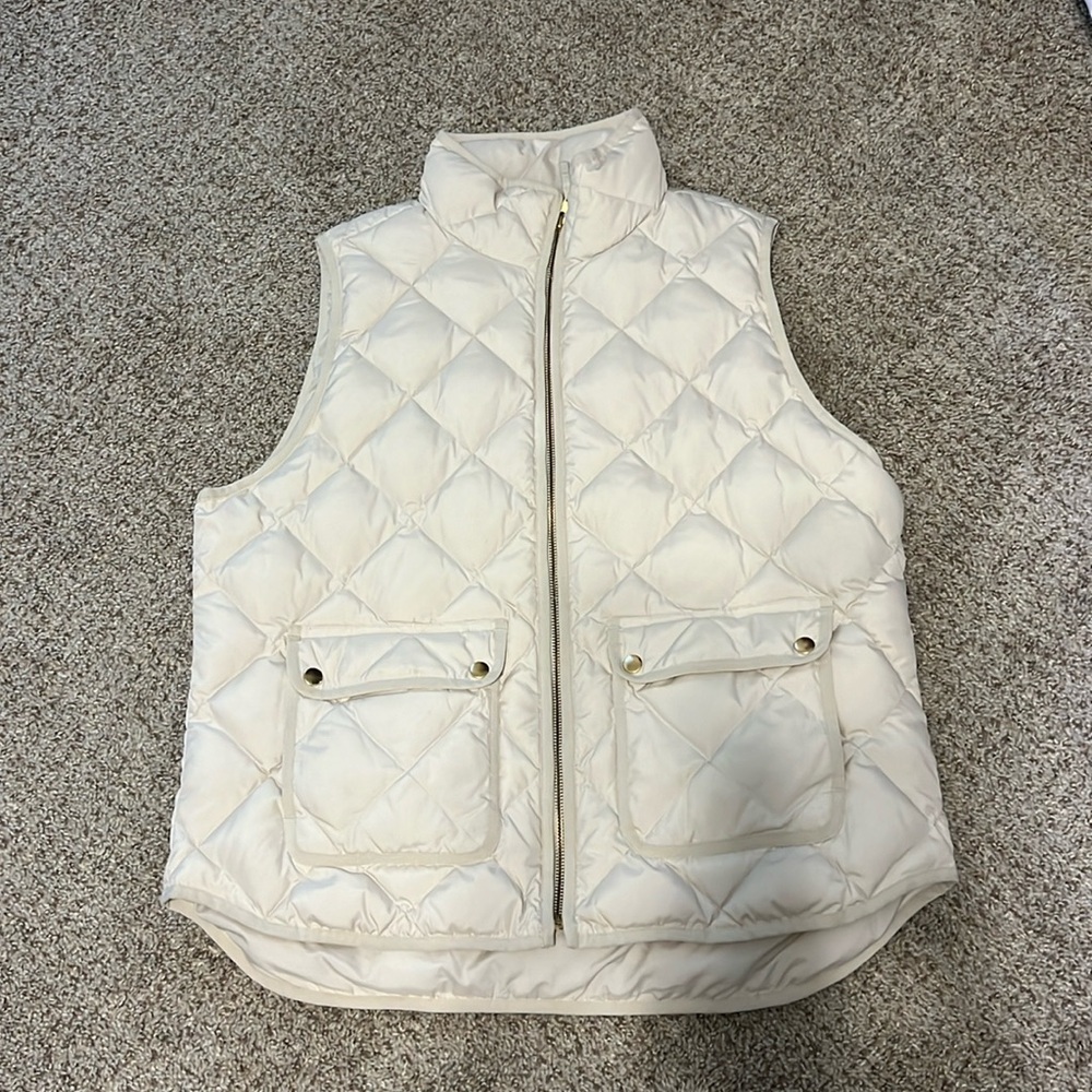 J crew puffer vest - XL